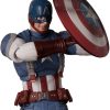 MAFEX Captain America with shield