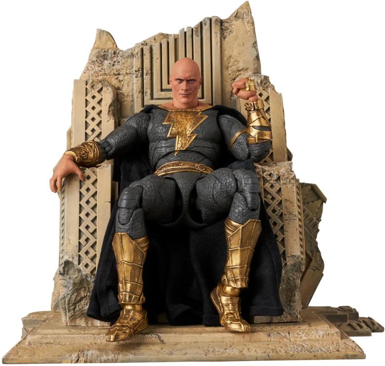 Black Adam (2022) MAFEX No.286 Black Adam (Gold Suit Ver.) Action Figure - Image 2