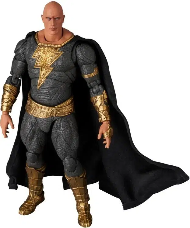 Black Adam (2022) MAFEX No.286 Black Adam (Gold Suit Ver.) Action Figure - Image 8