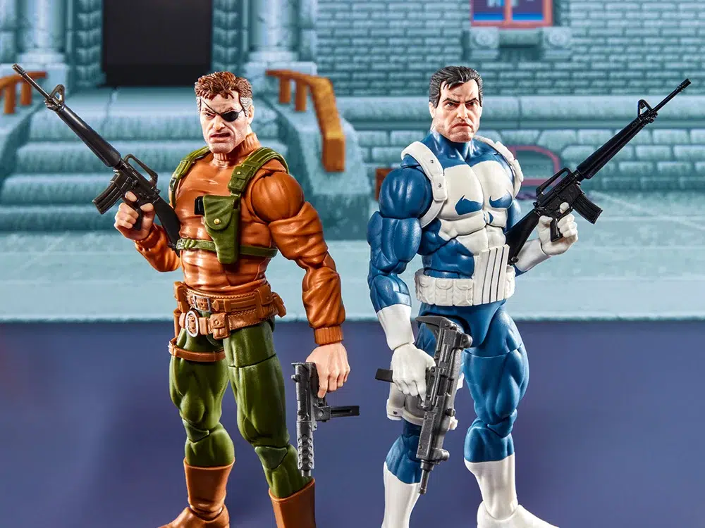 The Punisher and Nick Fury Action Figure