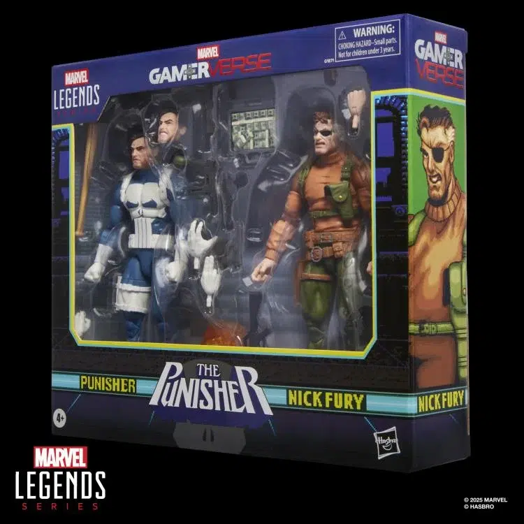 The Punisher Marvel Legends Gamerverse Punisher & Nick Fury Action Figure Two-Pack - Image 12