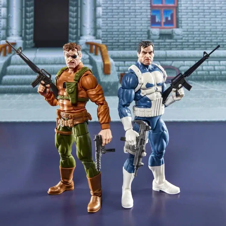 The Punisher Marvel Legends Gamerverse Punisher & Nick Fury Action Figure Two-Pack - Image 2