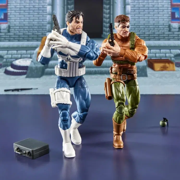 The Punisher Marvel Legends Gamerverse Punisher & Nick Fury Action Figure Two-Pack - Image 4