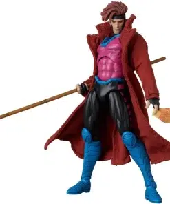 Marvel Comics MAFEX No.287 Gambit (Comic Variant Ver.) Action Figure - Image 9