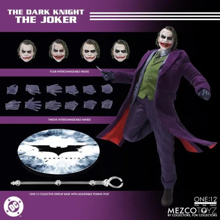 The Joker Action Figure Accessories