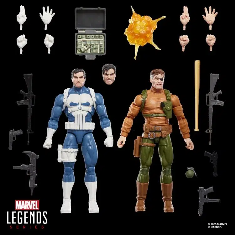 The Punisher Marvel Legends Gamerverse Punisher & Nick Fury Action Figure Two-Pack - Image 9