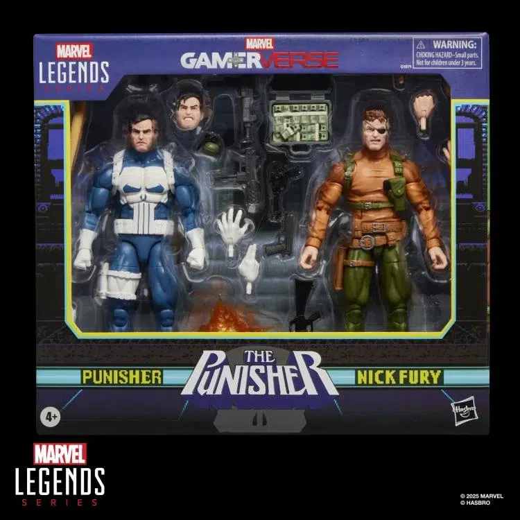 The Punisher Marvel Legends Gamerverse Punisher & Nick Fury Action Figure Two-Pack - Image 11