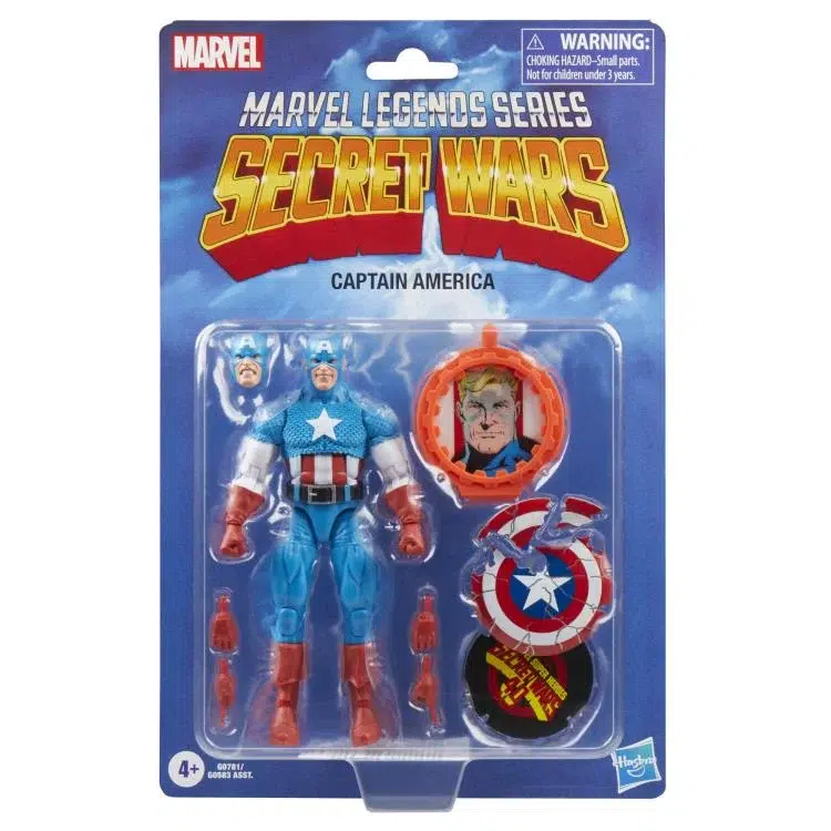 Secret Wars Marvel Legends Captain America Action Figure - Image 12