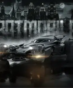 Justice League Batmobile 1/12 Scale Model Kit