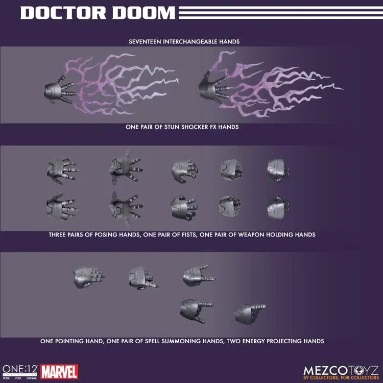Marvel One:12 Collective Doctor Doom Action Figure - Image 10