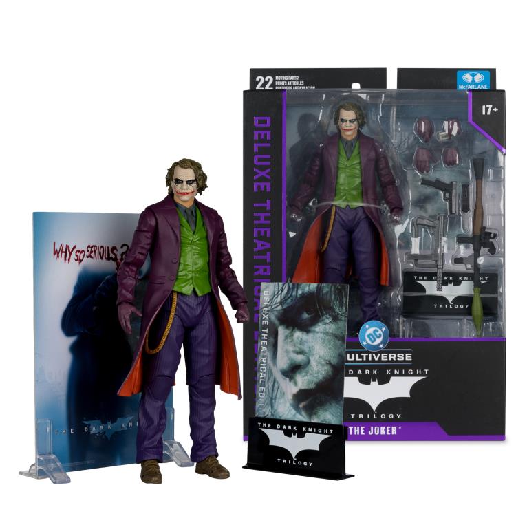 The Dark Knight DC Multiverse The Joker (Deluxe Theatrical Edition) Action Figure - Image 7