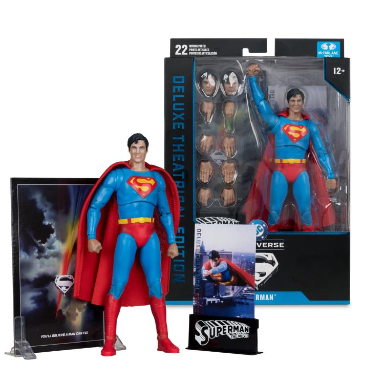 Superman (1978) DC Multiverse Superman (Deluxe Theatrical Edition) Action Figure - Image 8