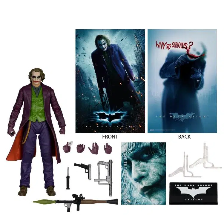 The Dark Knight DC Multiverse The Joker (Deluxe Theatrical Edition) Action Figure - Image 8