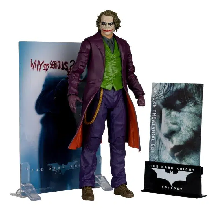 The Dark Knight DC Multiverse The Joker (Deluxe Theatrical Edition) Action Figure - Image 6