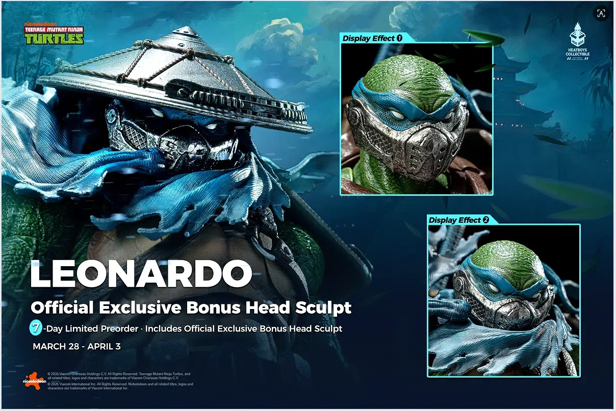 Teenage Mutant Ninja Turtles HB0103 Leonardo (Deluxe Ver.) Action Figure (With Bonus) - Image 4