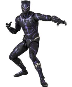 Avengers: Endgame MAFEX No.316 Black Panther (Vibranium Energy Ver.) Action Figure - Image 6