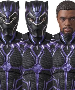 Avengers: Endgame MAFEX No.316 Black Panther (Vibranium Energy Ver.) Action Figure - Image 5