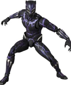 Avengers: Endgame MAFEX No.316 Black Panther (Vibranium Energy Ver.) Action Figure - Image 8