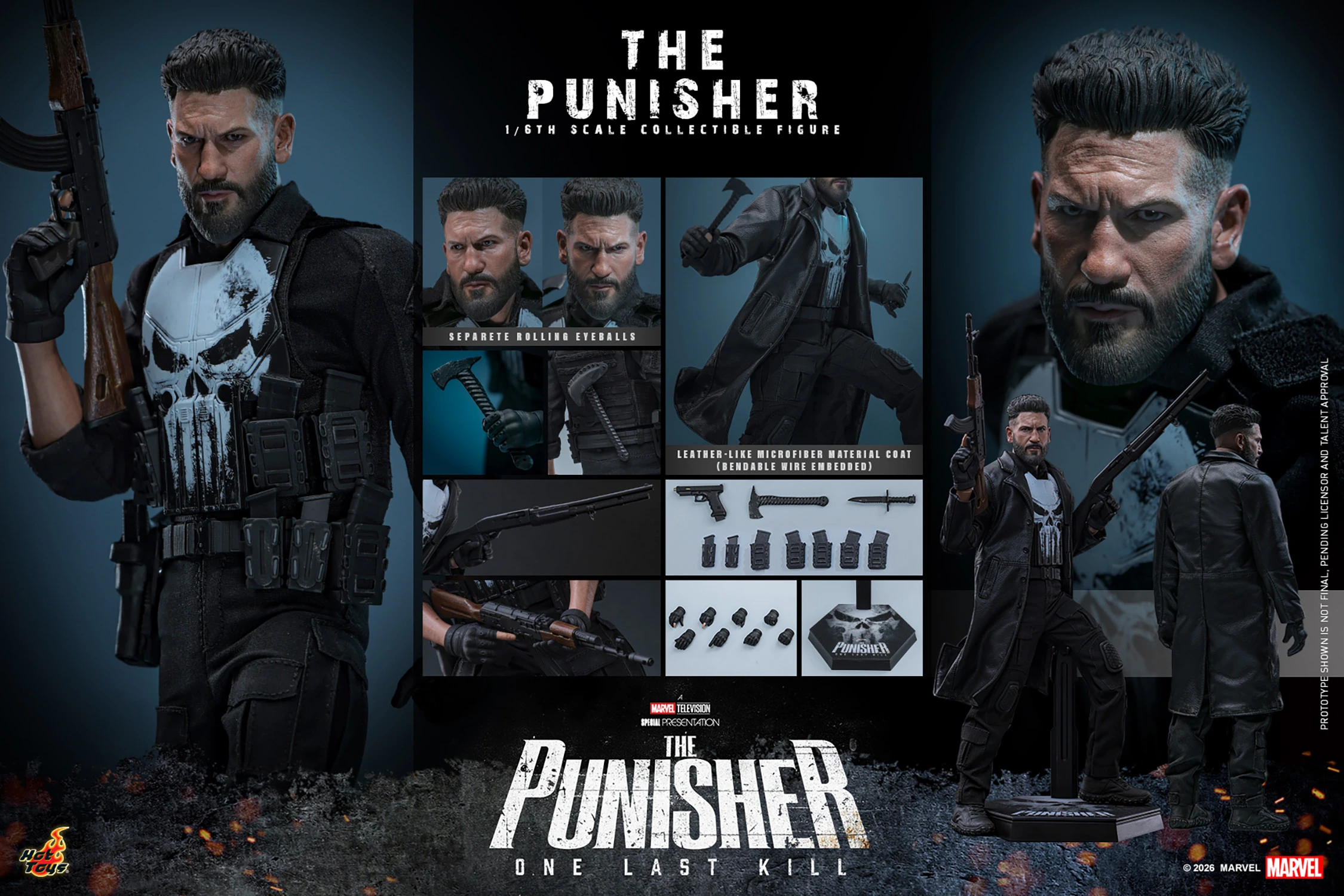 The Punisher: One Last Kill The Punisher 1/6th Scale Collectible Figure - Image 20