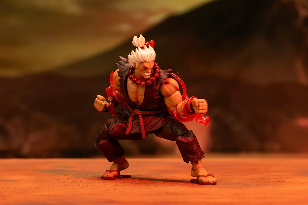 Ultra Street Fighter II Akuma 1/12 Scale Action Figure Deluxe Player 2 Exclusive