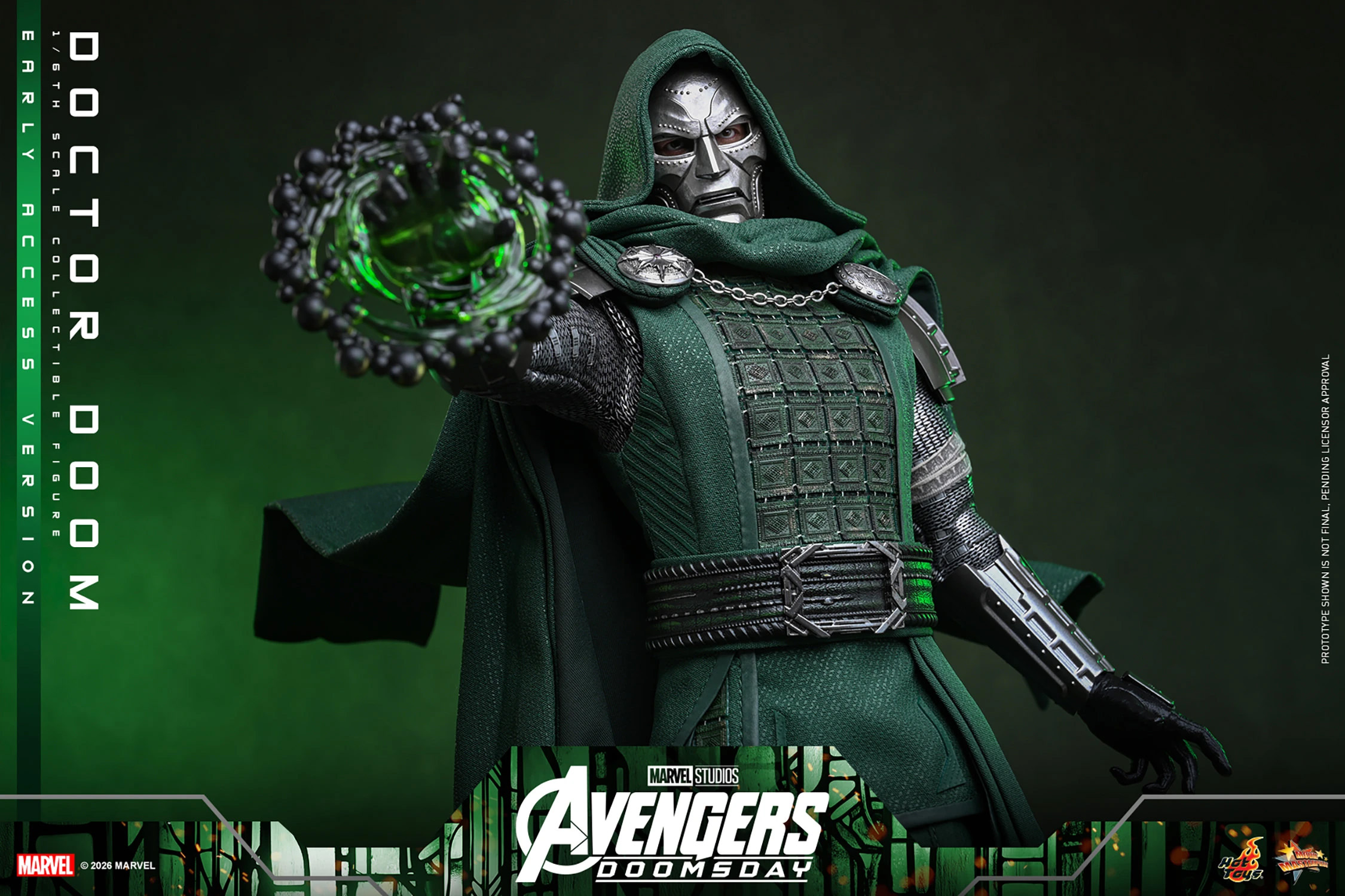 Avengers: Doomsday MMS906 Doctor Doom 1/6th Scale Collectible Figure - Image 2