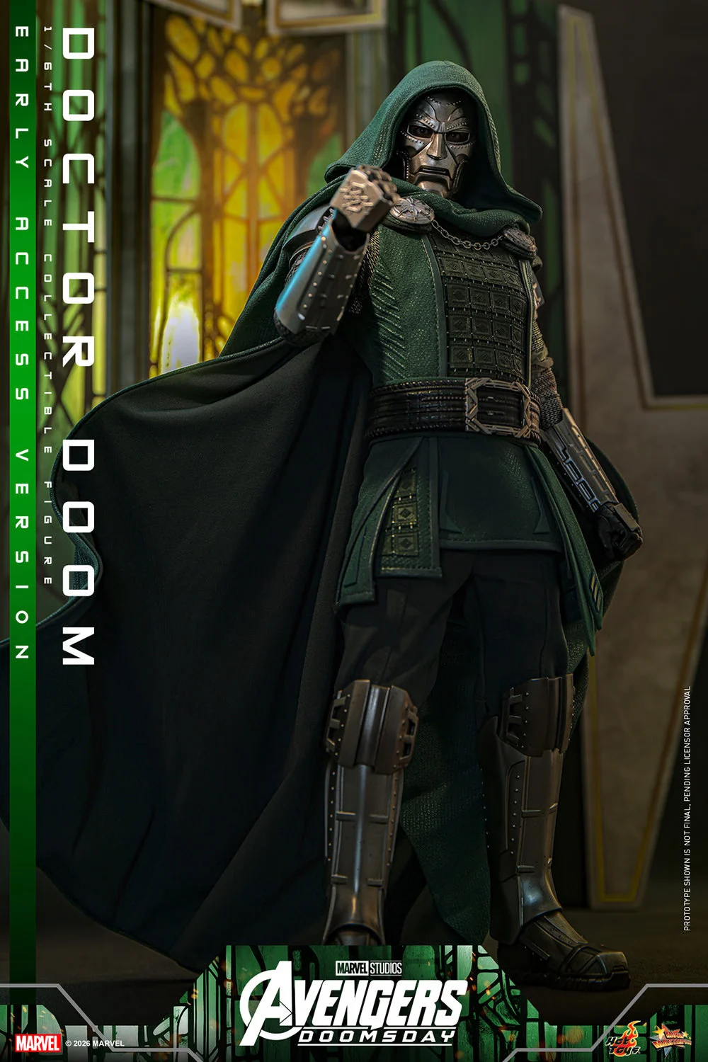 Avengers: Doomsday MMS906 Doctor Doom 1/6th Scale Collectible Figure - Image 13
