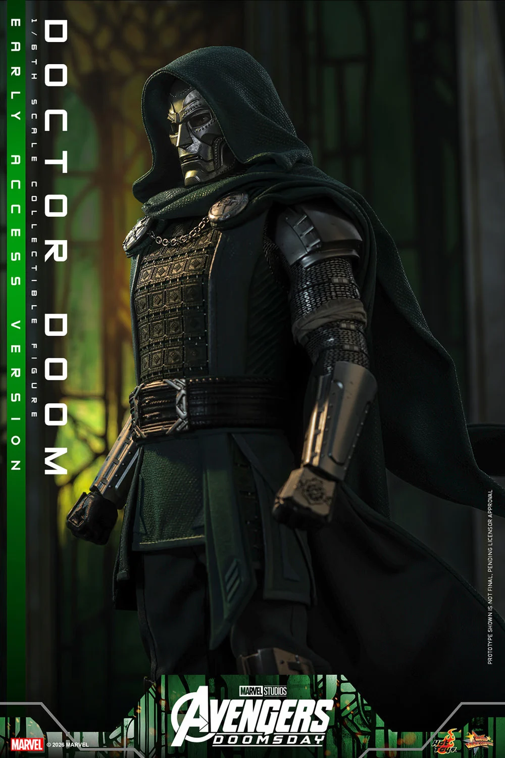 Avengers: Doomsday MMS906 Doctor Doom 1/6th Scale Collectible Figure - Image 14