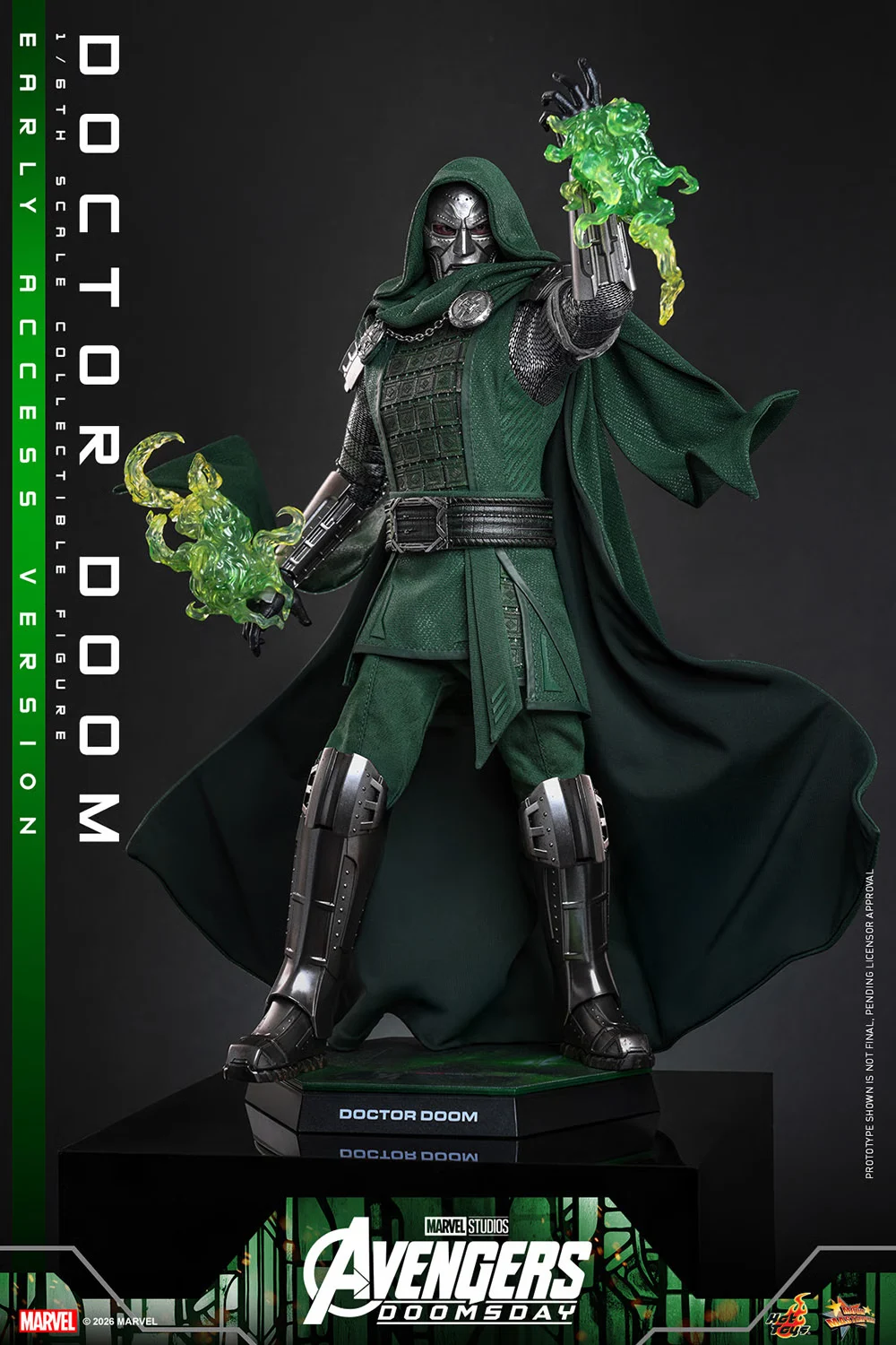 Avengers: Doomsday MMS906 Doctor Doom 1/6th Scale Collectible Figure - Image 15