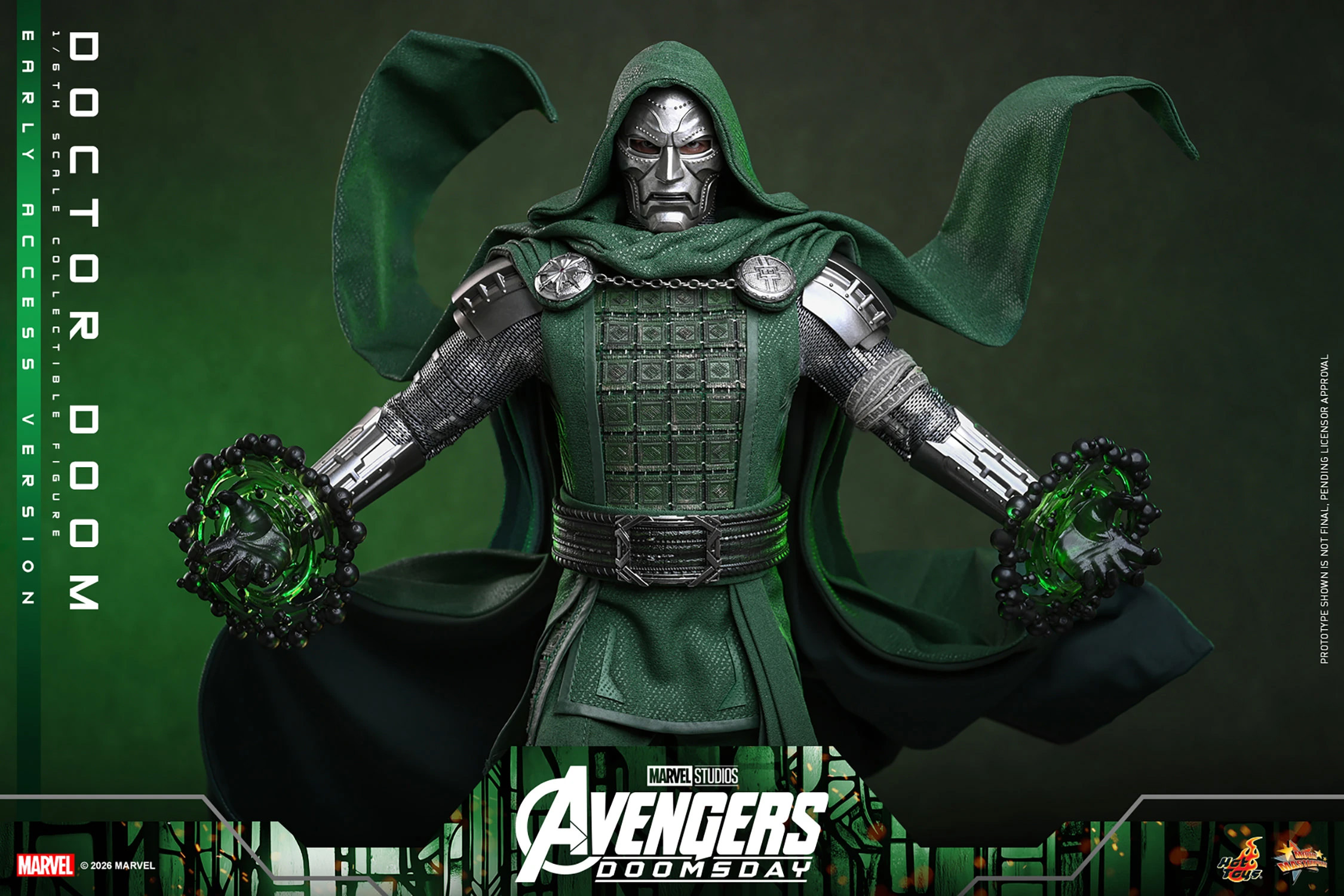 Avengers: Doomsday MMS906 Doctor Doom 1/6th Scale Collectible Figure - Image 4