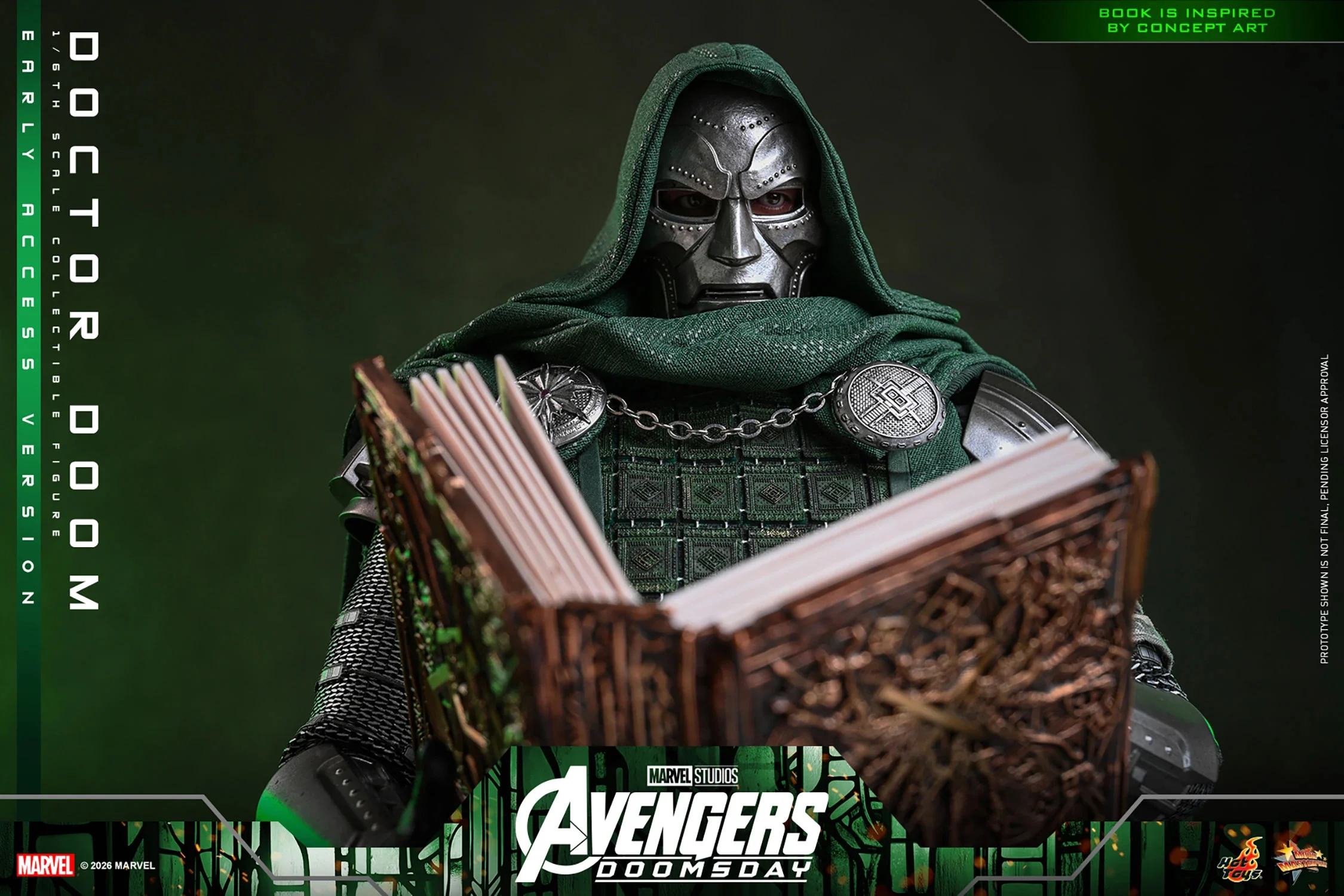 Avengers: Doomsday MMS906 Doctor Doom 1/6th Scale Collectible Figure - Image 7
