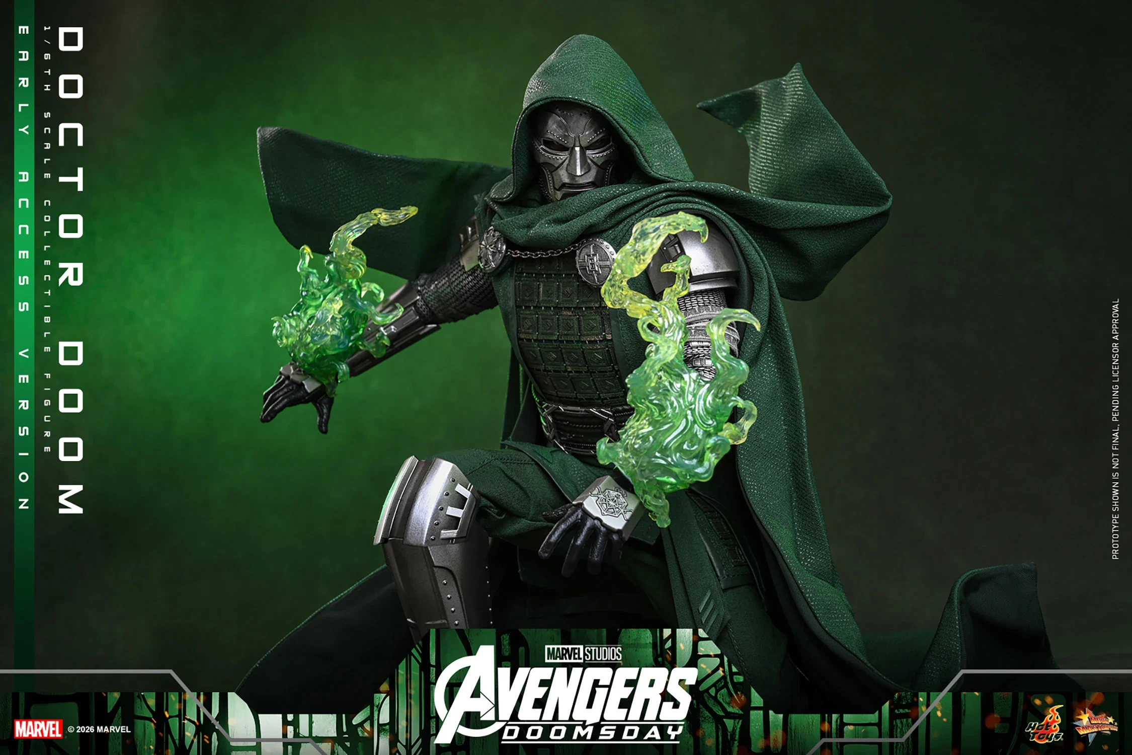 Avengers: Doomsday MMS906 Doctor Doom 1/6th Scale Collectible Figure - Image 8
