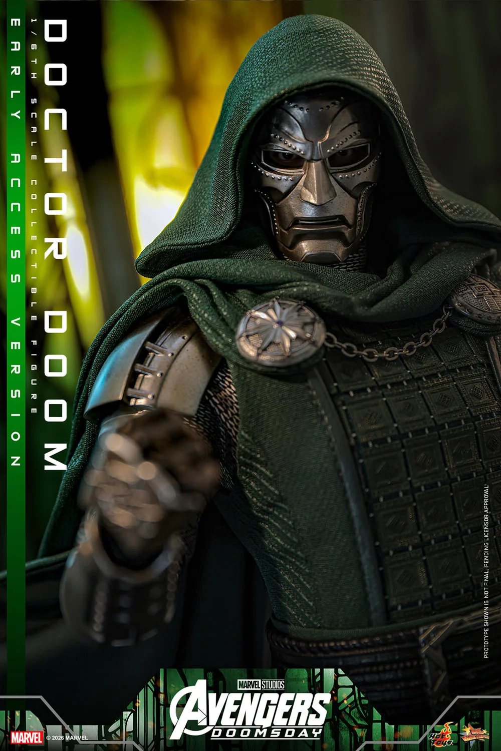 Avengers: Doomsday MMS906 Doctor Doom 1/6th Scale Collectible Figure - Image 12