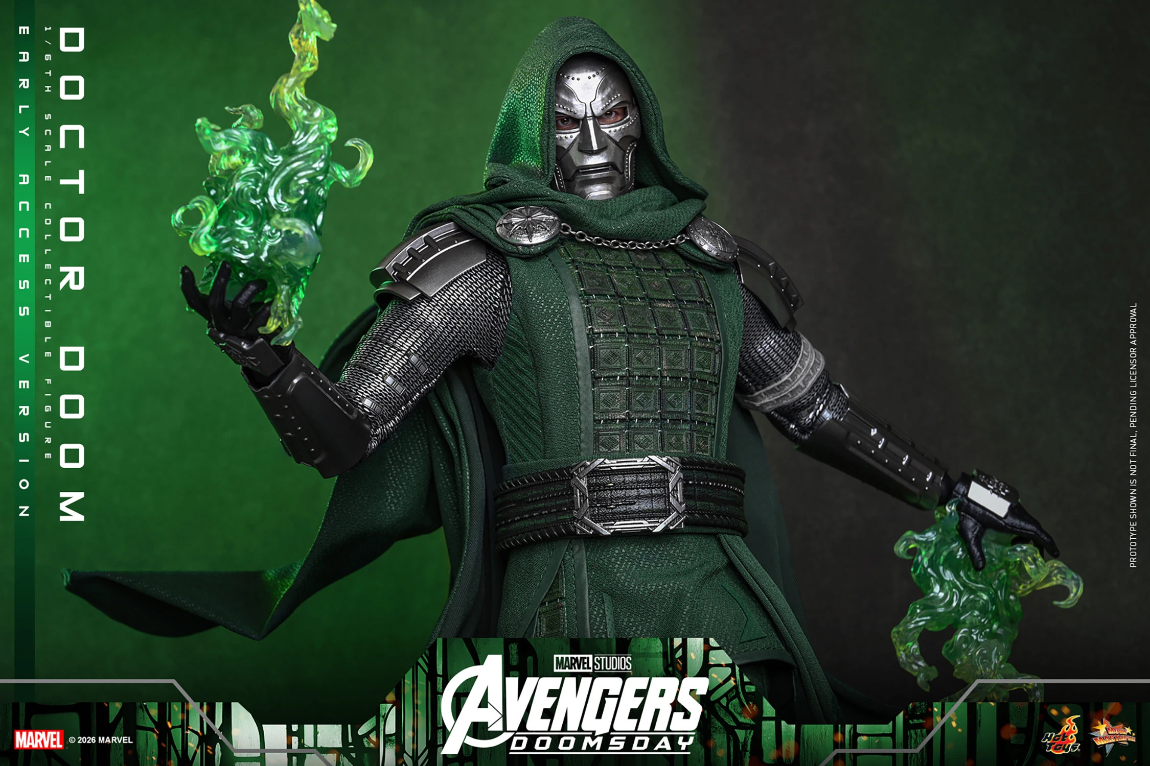 Avengers: Doomsday MMS906 Doctor Doom 1/6th Scale Collectible Figure - Image 18