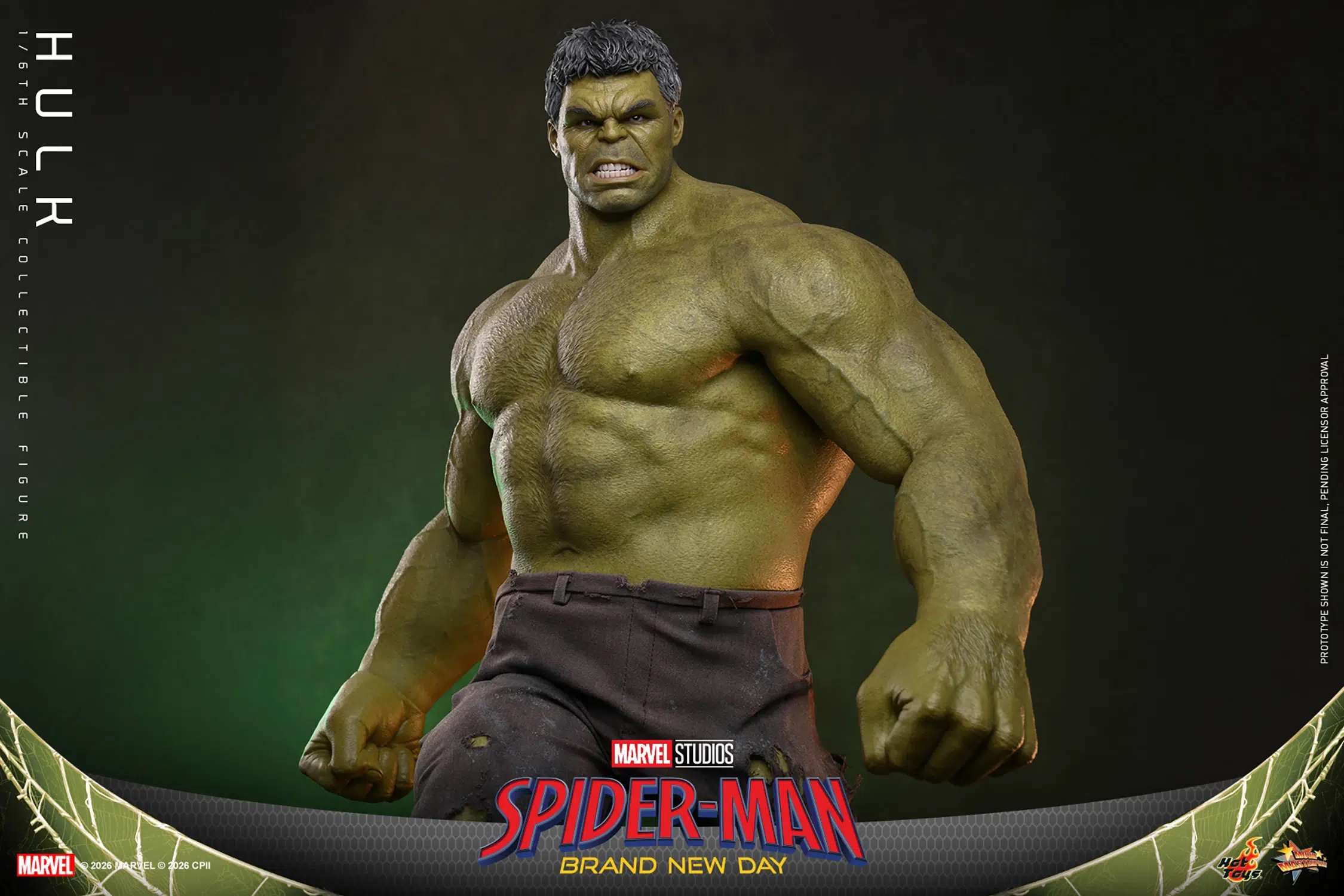 Spider-Man: Brand New Day MMS905 Hulk 1/6th Scale Collectible Figure - Image 9