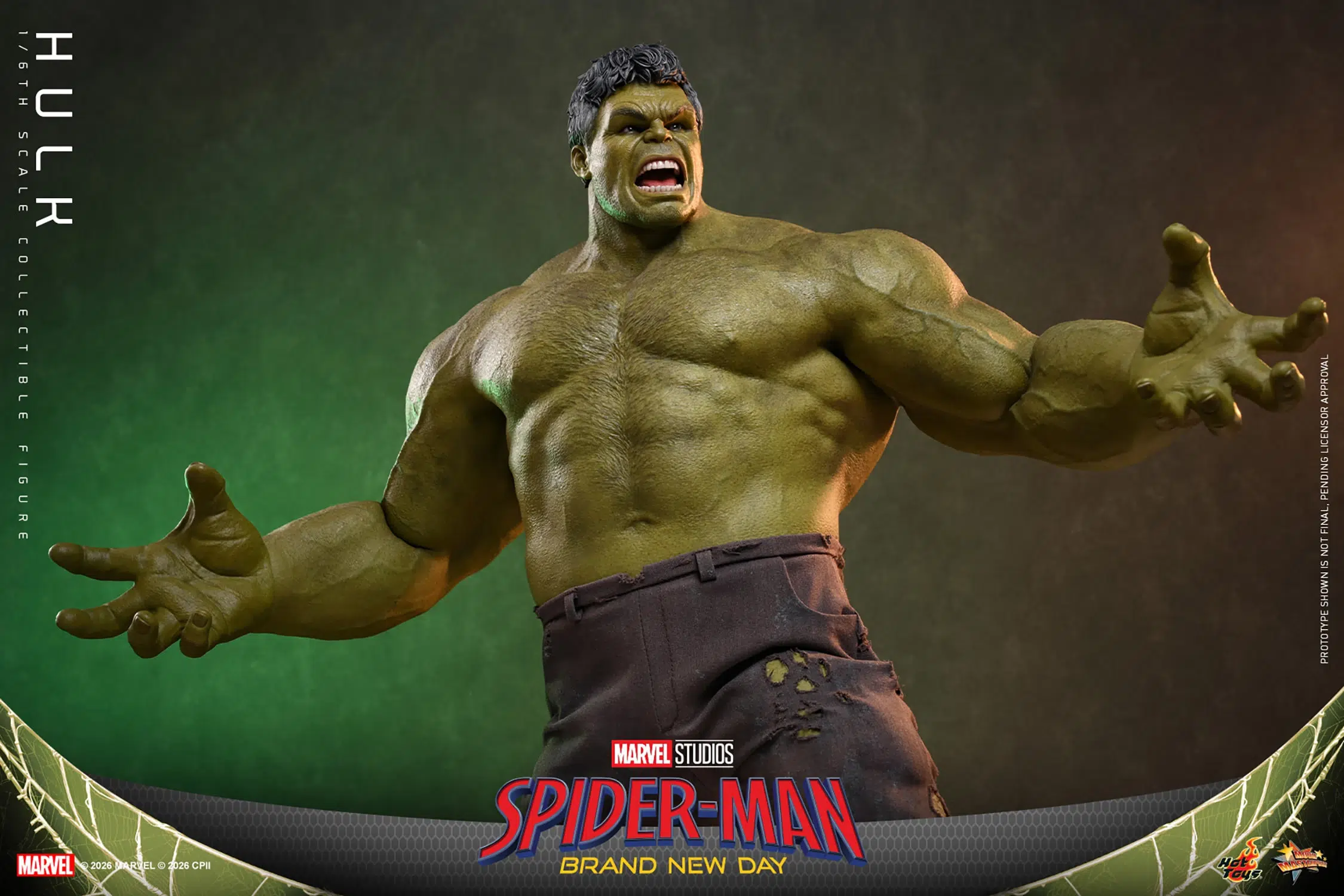 Spider-Man: Brand New Day MMS905 Hulk 1/6th Scale Collectible Figure - Image 13
