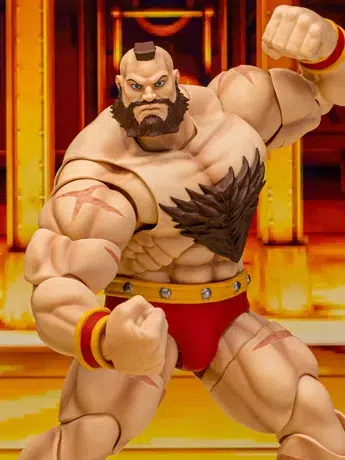 Street Fighter Alpha 3 Storm Arena Zangief 1/12 Scale Action Figure - Image 2