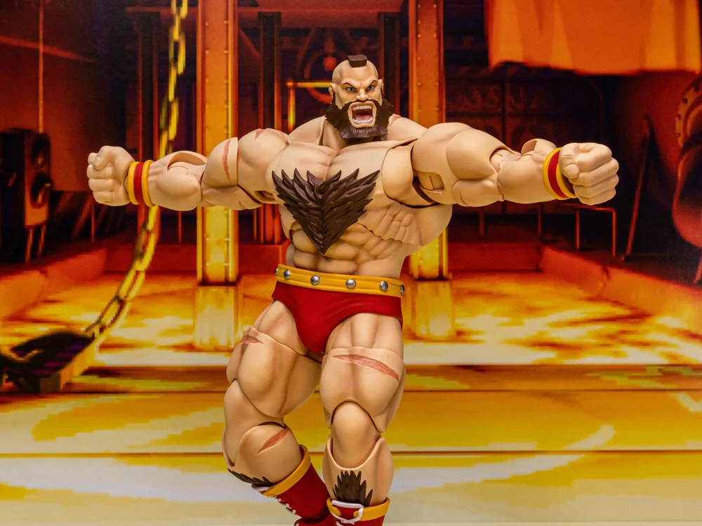 Street Fighter Alpha 3 Storm Arena Zangief 1/12 Scale Action Figure