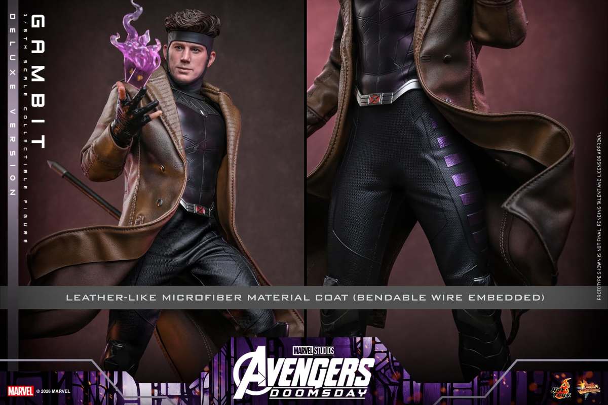 Avengers: Doomsday MMS911 Gambit (Deluxe Ver.) 1/6th Scale Collectible Figure - Image 21