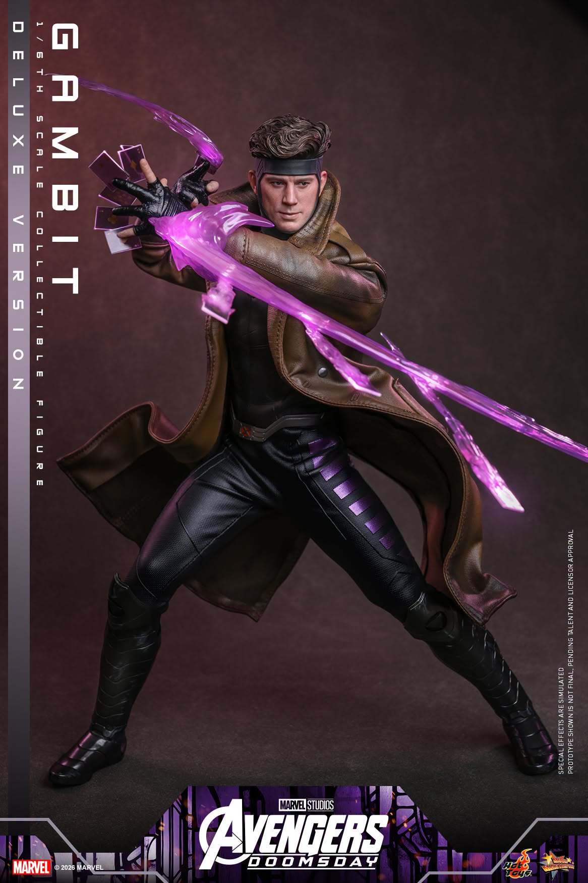 Avengers: Doomsday MMS911 Gambit (Deluxe Ver.) 1/6th Scale Collectible Figure - Image 14