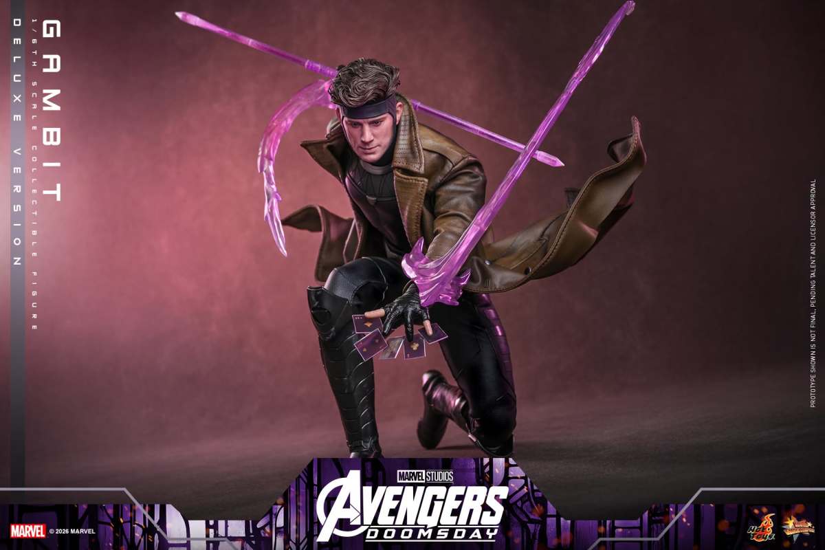 Avengers: Doomsday MMS911 Gambit (Deluxe Ver.) 1/6th Scale Collectible Figure - Image 12