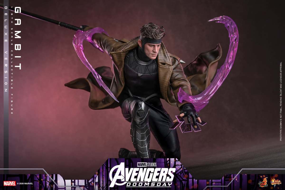 Avengers: Doomsday MMS911 Gambit (Deluxe Ver.) 1/6th Scale Collectible Figure - Image 11