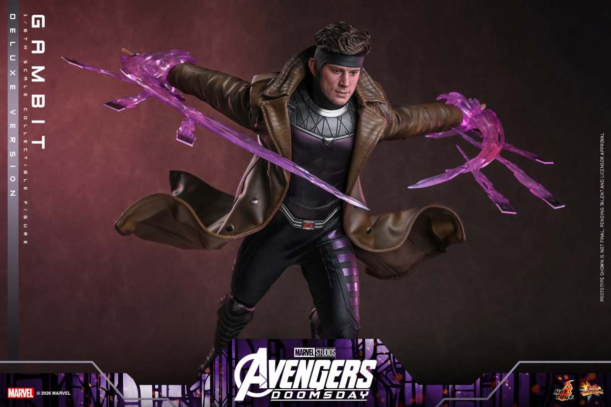 Avengers: Doomsday MMS911 Gambit (Deluxe Ver.) 1/6th Scale Collectible Figure - Image 10