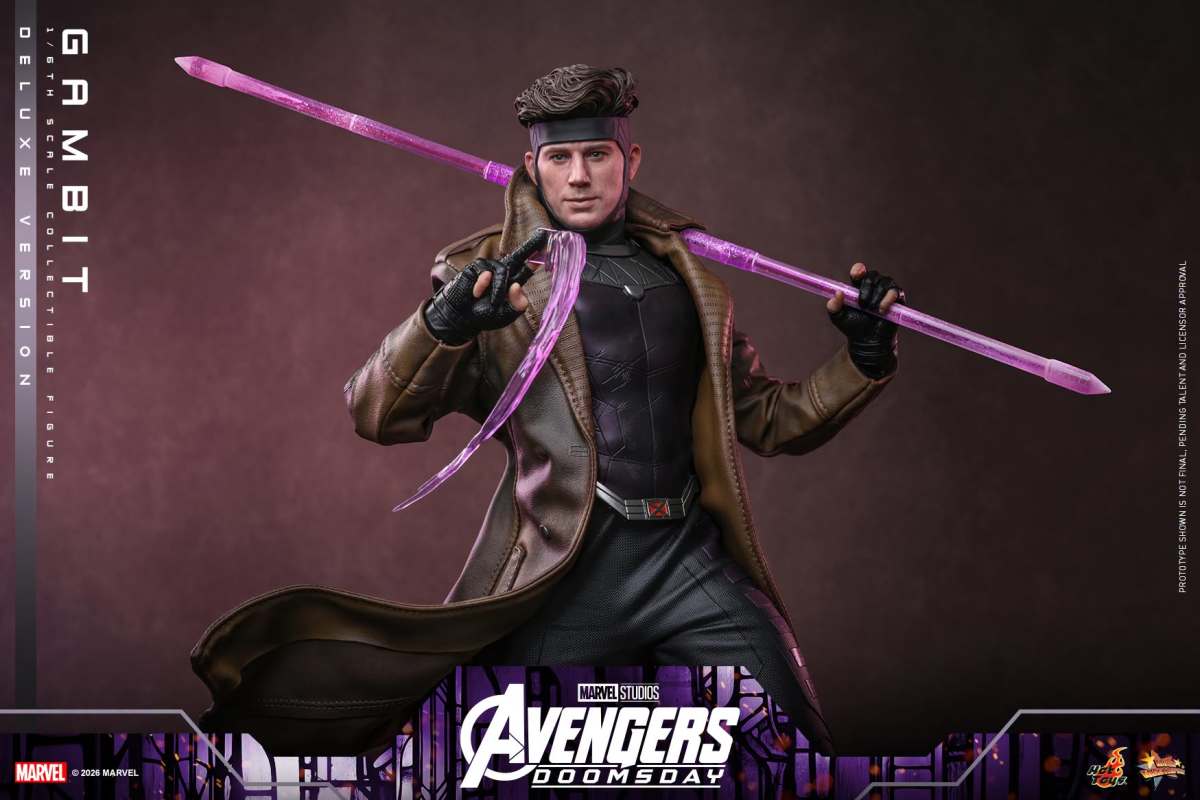 Avengers: Doomsday MMS911 Gambit (Deluxe Ver.) 1/6th Scale Collectible Figure - Image 9