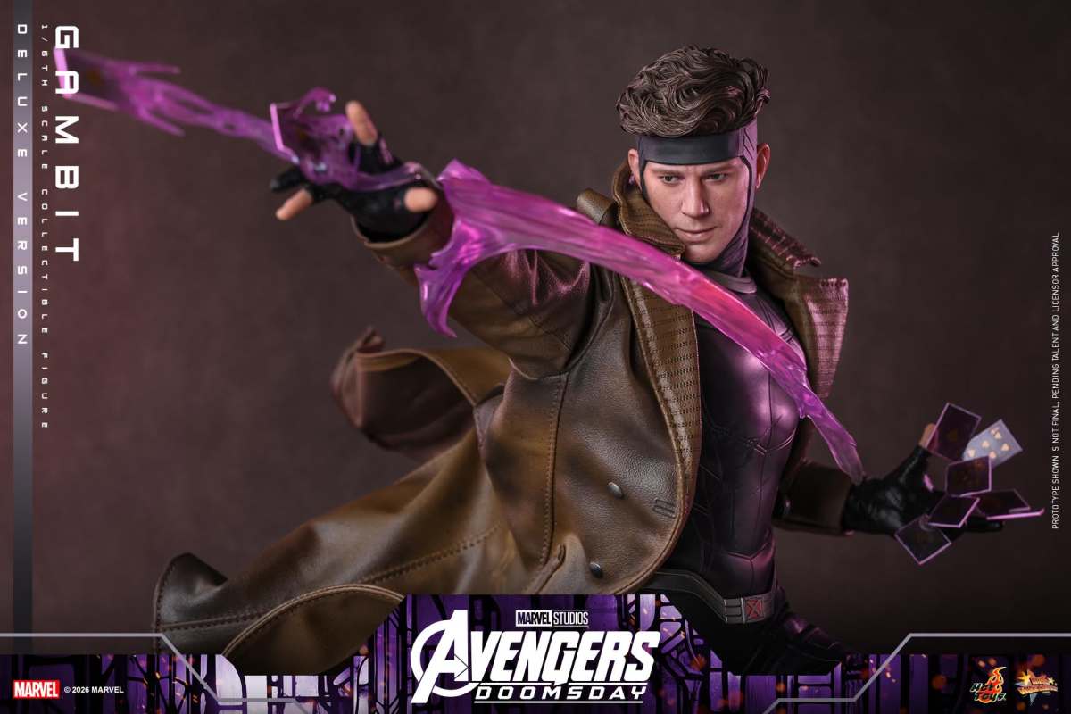 Avengers: Doomsday MMS911 Gambit (Deluxe Ver.) 1/6th Scale Collectible Figure - Image 8