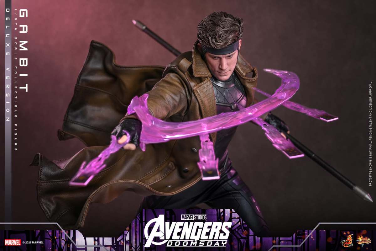 Avengers: Doomsday MMS911 Gambit (Deluxe Ver.) 1/6th Scale Collectible Figure - Image 7