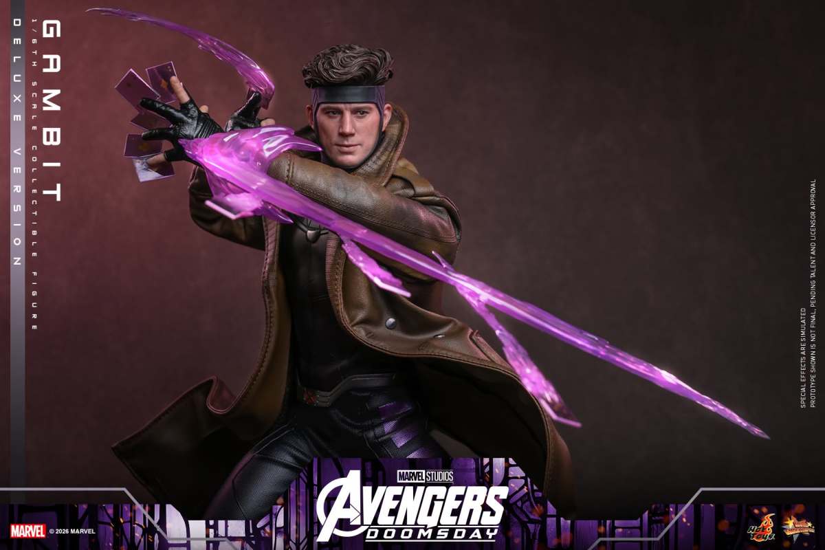 Avengers: Doomsday MMS911 Gambit (Deluxe Ver.) 1/6th Scale Collectible Figure - Image 6