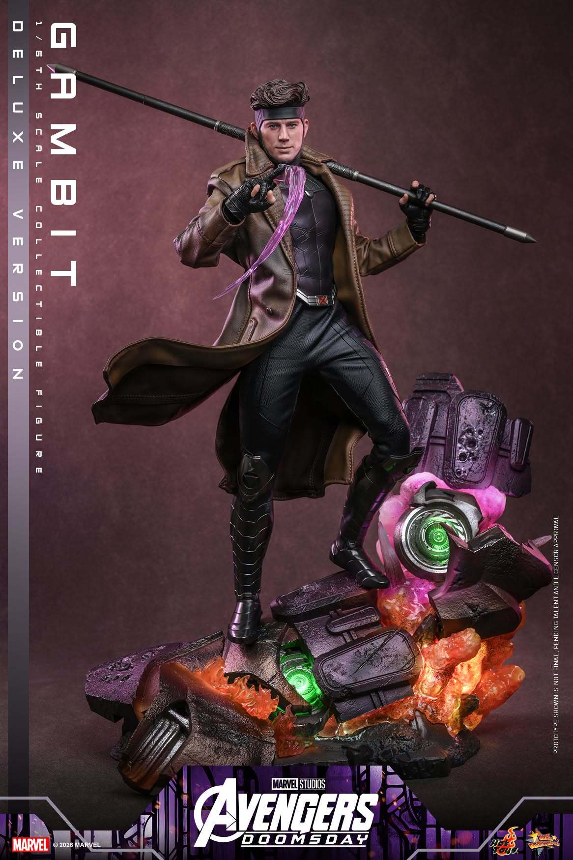 Avengers: Doomsday MMS911 Gambit (Deluxe Ver.) 1/6th Scale Collectible Figure