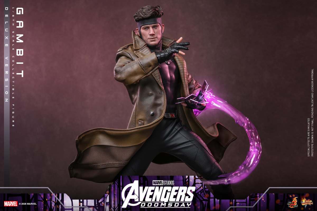 Avengers: Doomsday MMS911 Gambit (Deluxe Ver.) 1/6th Scale Collectible Figure - Image 5