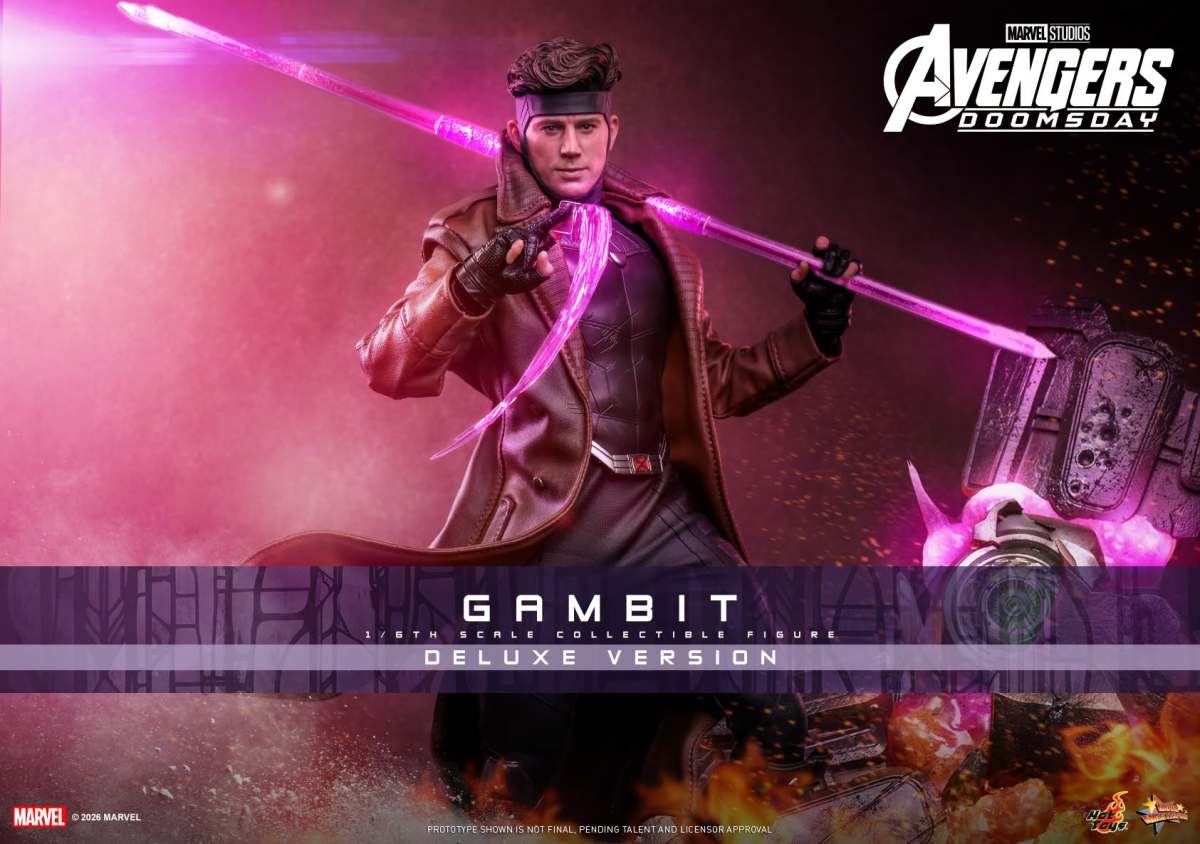 Avengers: Doomsday MMS911 Gambit (Deluxe Ver.) 1/6th Scale Collectible Figure - Image 4