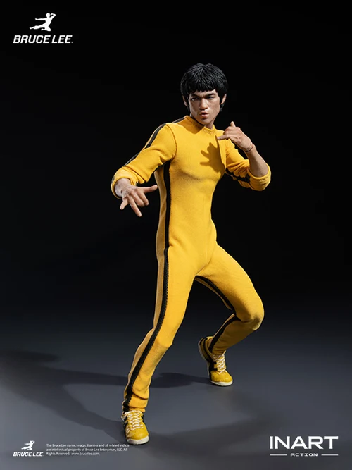 Bruce Lee (Yellow Jumpsuit) 1/12 Action Figure - Image 4
